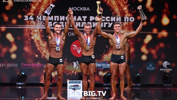 Томич вернулся бронзовым призером с Чемпионата России по бодибилдингу