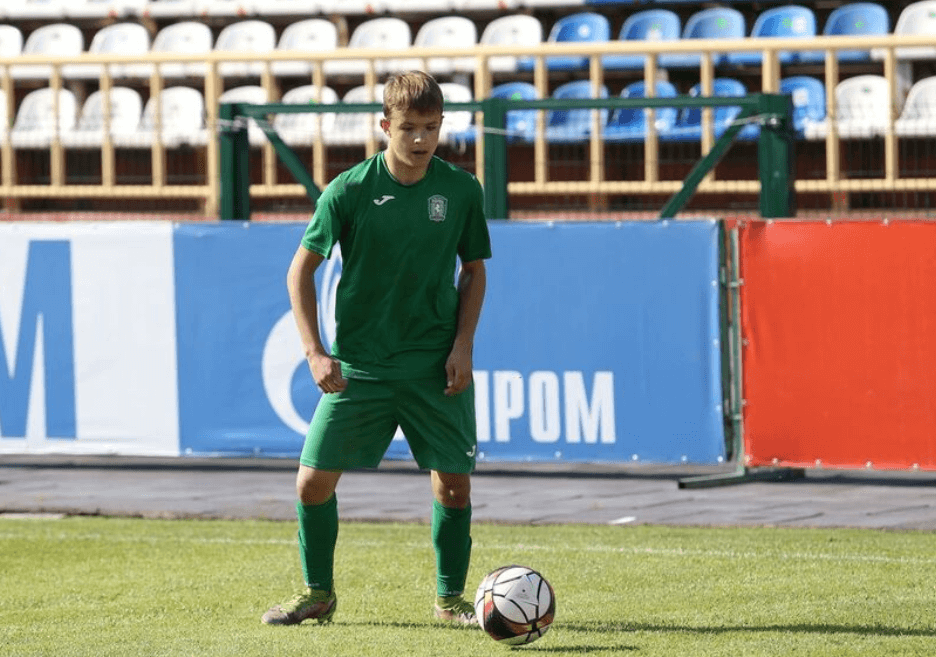 Представитель томской футбольной школы получил вызов в юношескую сборную России