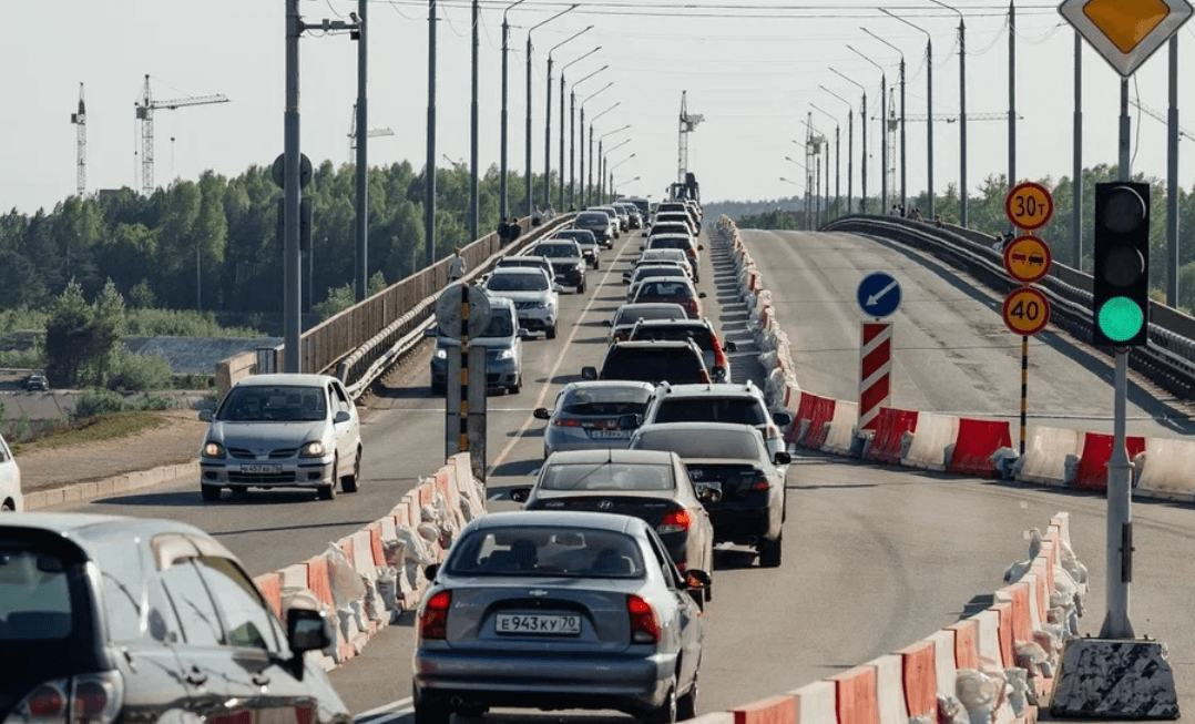 Движение по Коммунальному мосту в Томске планируют полностью открыть через год